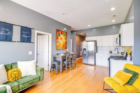 Chicago Vacation Rental | 3BR | 1BA | Stairs to Enter | 1,200 Sq Ft