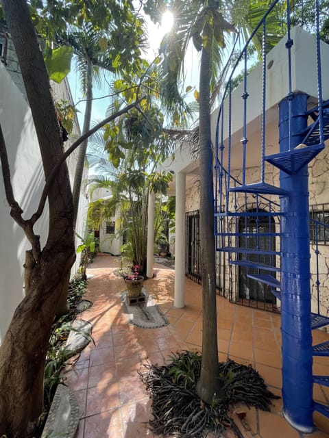 Courtyard at Casa de la Curadora
