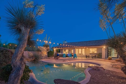 Rear pool view