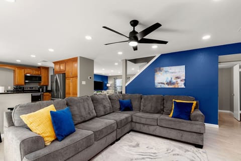 Embrace the cozy charm of our iving room, a cozy retreat for gathering with loved ones or enjoying a quiet evening in.