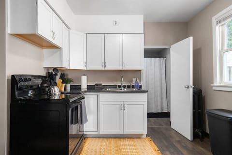 Ample natural light in the kitchen for when you want to prepare a meal!