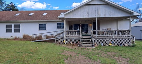 Front entry with wheelchair ramp
