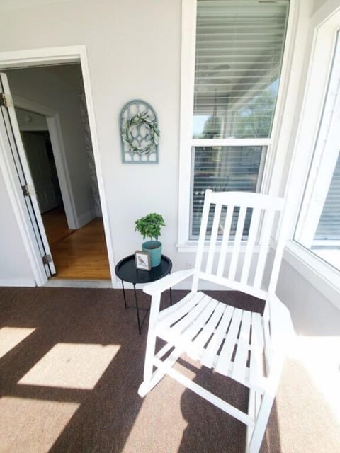 Lovely and bright sun porch
