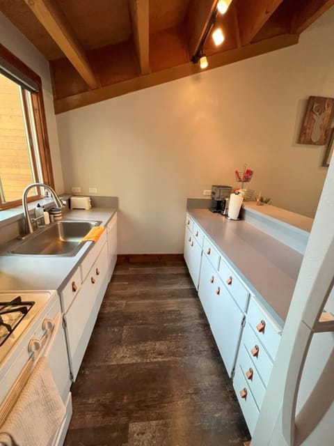 Galley Style Kitchen.