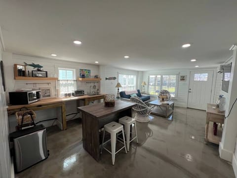 downstairs kitchenette