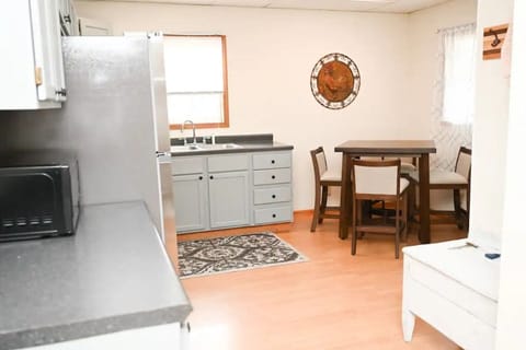 Don't feel like cooking inside?  Head out to the porch and grill out.  