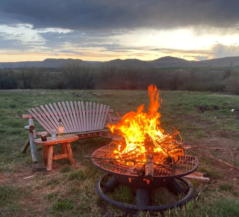 Outdoor Firepit in Nature