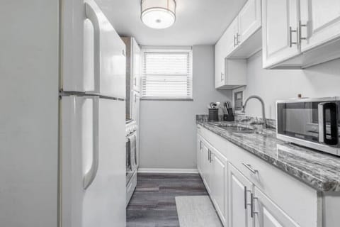 Spacious and clean kitchen