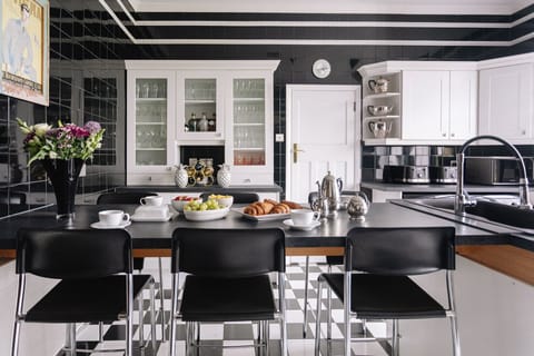 The kitchen at Christie Mansion, Isle of Wight