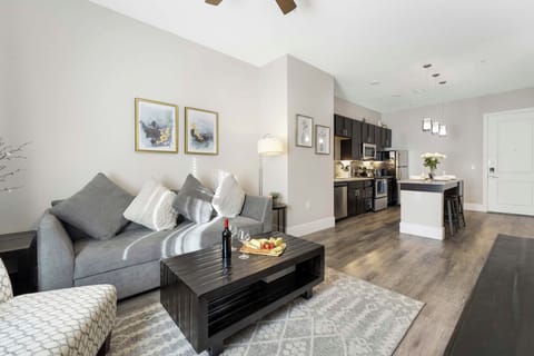 Living Room | Queen Sleeper Sofa | Flat-Screen TV w/ Streaming Services