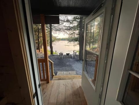 Gorgeous View from inside the Shack!