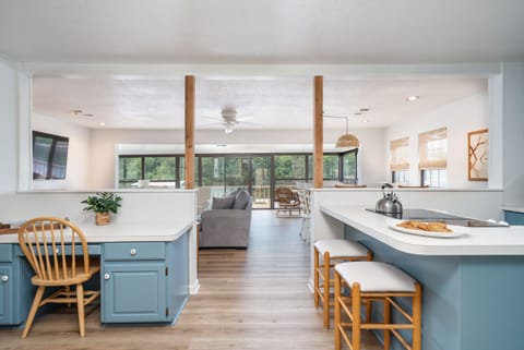 Kitchen + Living Area