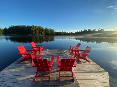 Welcome to Diamond Dock Camp! The perfect Adirondack setting and in any season!