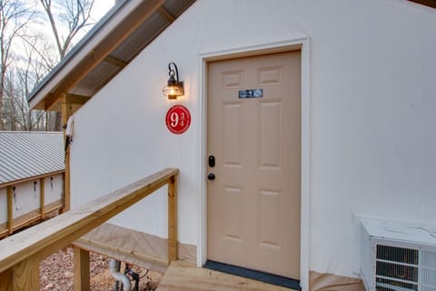 Hogwarts-Themed Luxury Glamping Tent with Private Hot Tub and Forest Views