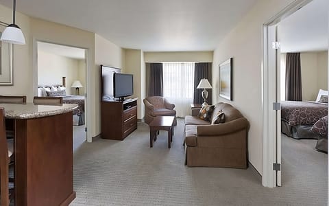 Spread out in a spacious suite with room to relax.