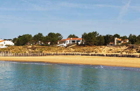 The Beach House, La Tranche Sur Mer (the large house in the centre of the photo)