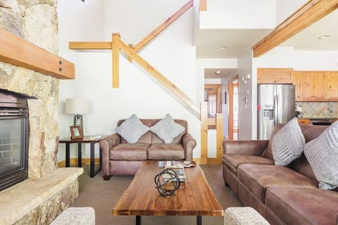 Main living room (couch converts to a pull-out queen & sheets/pillows provided)