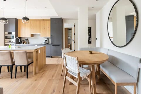 Open living/dining/kitchen area