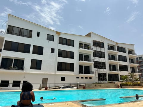 Apartment, view from pool.