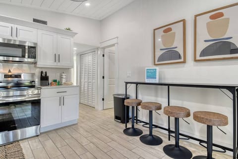 fully stocked kitchen