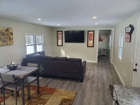 Living and dining area