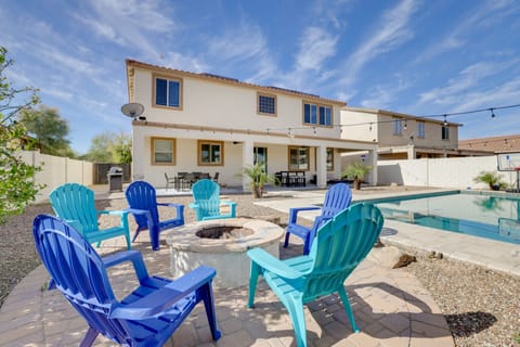 Goodyear Vacation Rental | 2,750 Sq Ft | 3BR | 2.5BA | Stairs Required