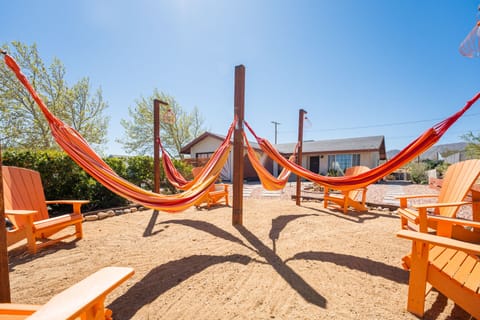 Swing into serenity with our front yard hammocks