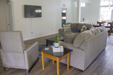 An additional view of the living room