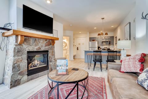 Relax and rejuvenate in the cozy living room.