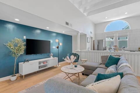 Experience comfort and togetherness in our cozy living room, designed for relaxation and joyful moments.