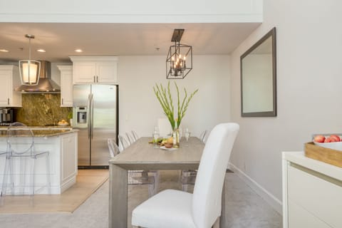 Dine at home or explore Historic Main Street for more options.