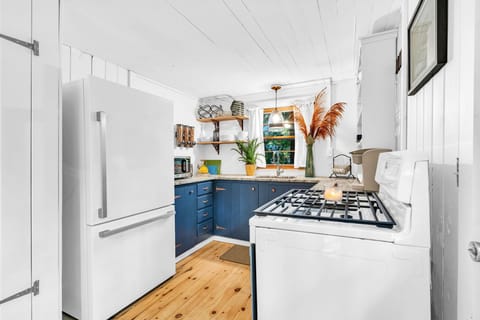 Fully stocked kitchen