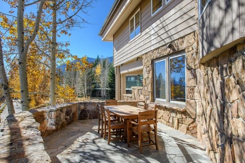 Slopeside Patio Area