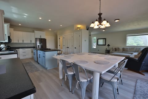 Dining Room, Kitchen, & Family Room