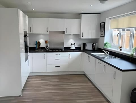 Prepare delicious meals in a well-equipped kitchen and plenty of storage.