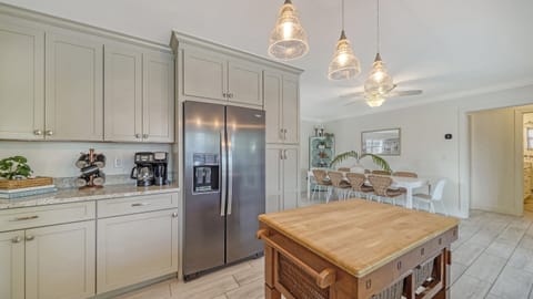 Fully Stocked Kitchen with everything you need to make delicious meals at home.