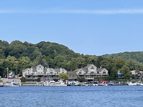 Newly updated condo, sitting directly on, and overlooking the bay