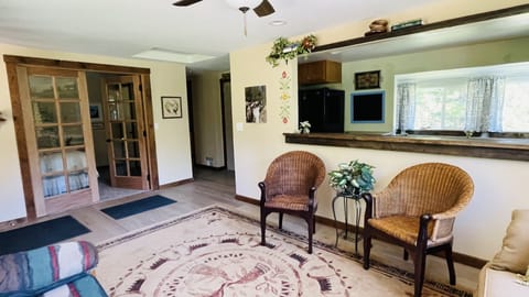 Lots of seating in the living room