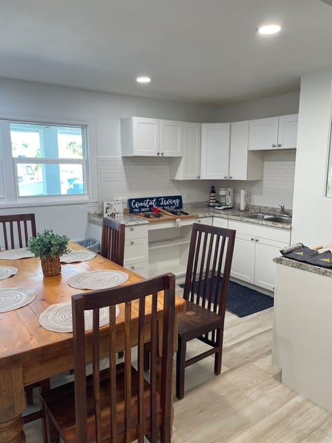 Dining area downstairs