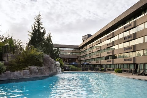 Unwind poolside with refreshing laps and peaceful garden views.