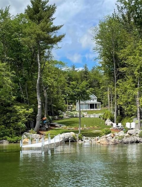 water front view of property