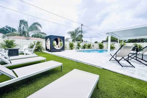 Absolutely Stunning Private Backyard Area