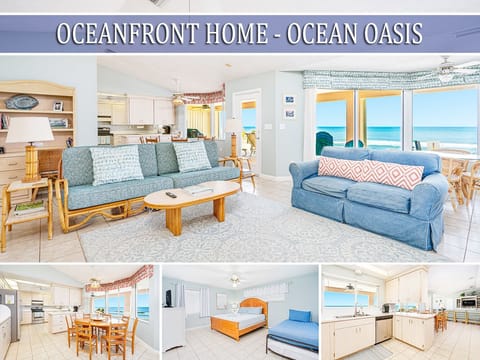 Direct, Oceanfront 4/4 Home