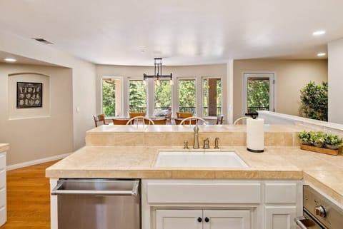 Enjoy the views while preparing your meals!