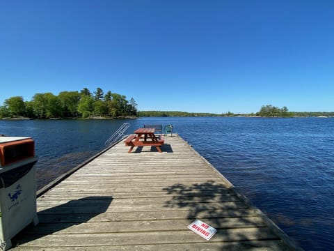 Deep Dock (fishing allowed off this dock, or swimming in the water!)