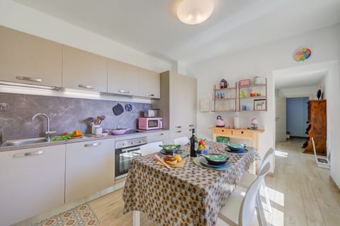 Kitchen and dining area