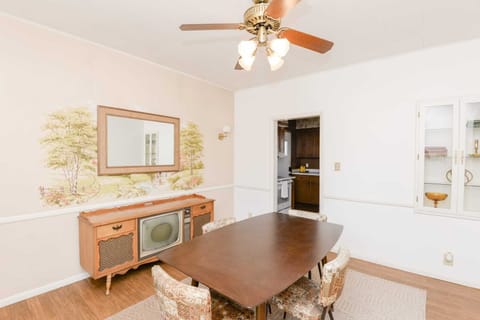 Dining Room right off of the kitchen