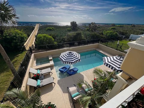 Private oceanfront pool and spa just steps from the beach