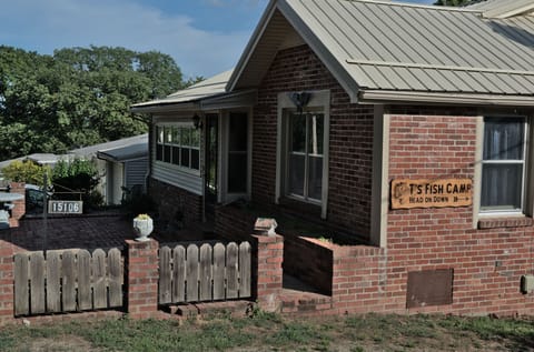 Look for the all brick house and enjoy your stay.