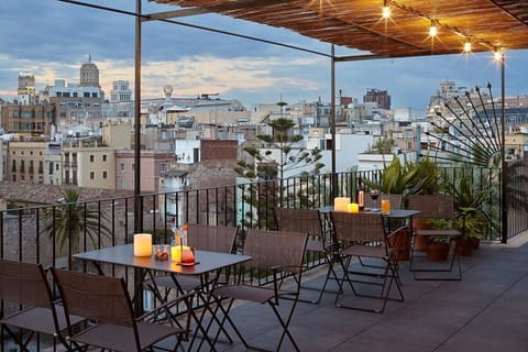 Shared rooftop terrace (available for private events)